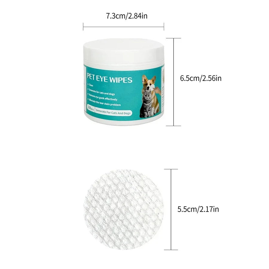 Pevori Daily Eye Wipes — 100 Pack